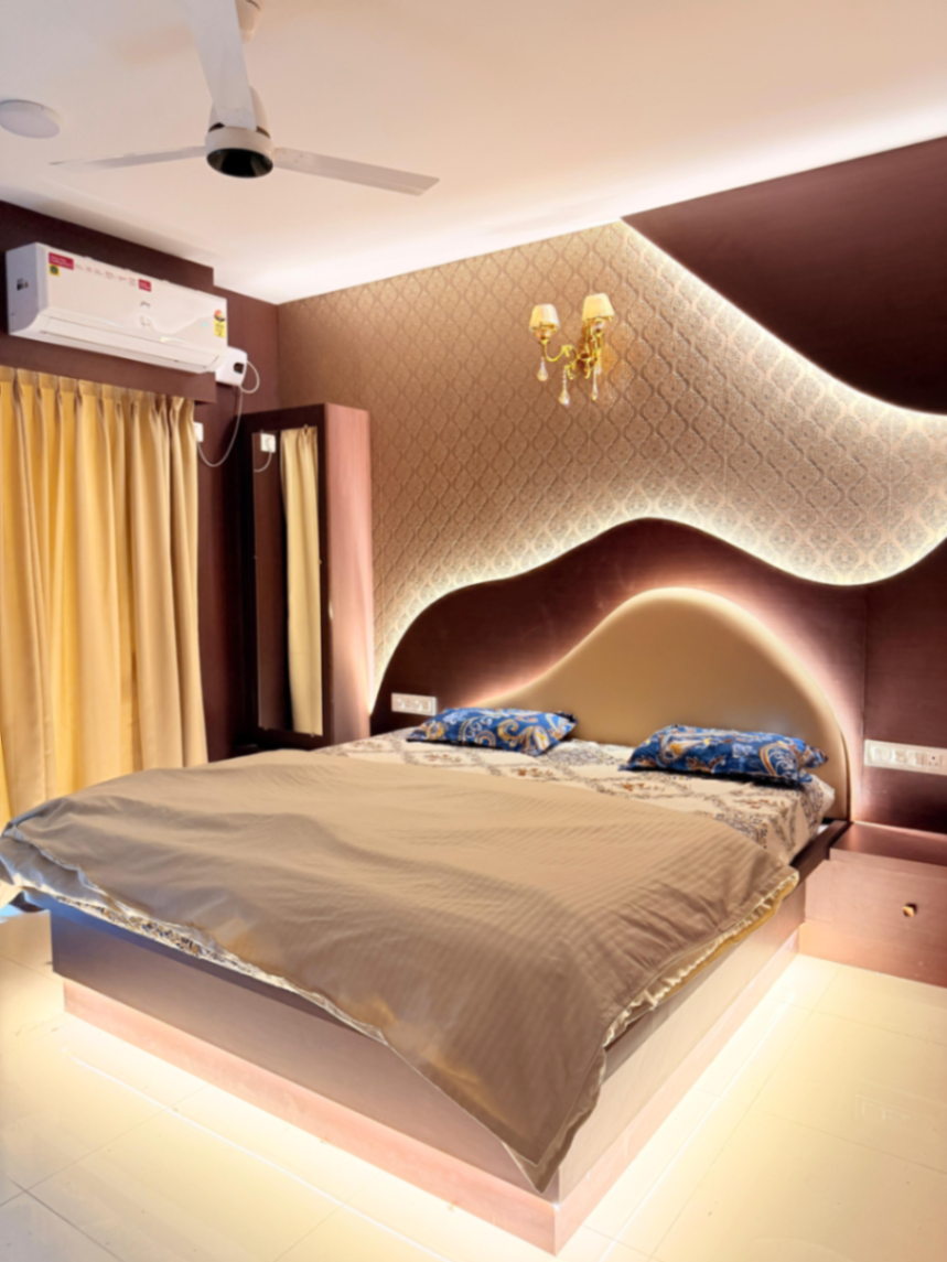 3BHK, Furnished house for rent at Abbigere, Jalahalli, Bangalore