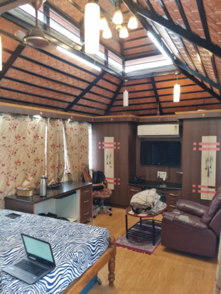 1BHK, 400 SQFT, Fully Furnished house for rent at Mahalakshmi Layout, Rajaji Nagar